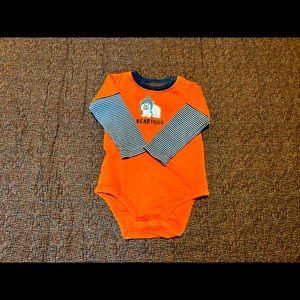 Boys body suit set of 6, size 18-24 month, cotton, multiple brands, all season